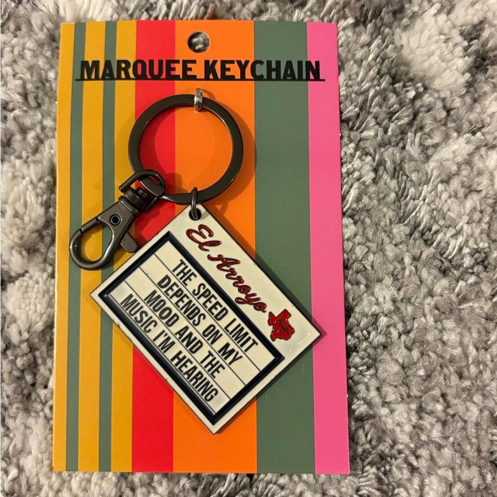 NEW El Arroyo Keychain